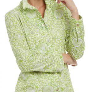 Patty Kim Elizabeth Tunic Blouse, Size Large